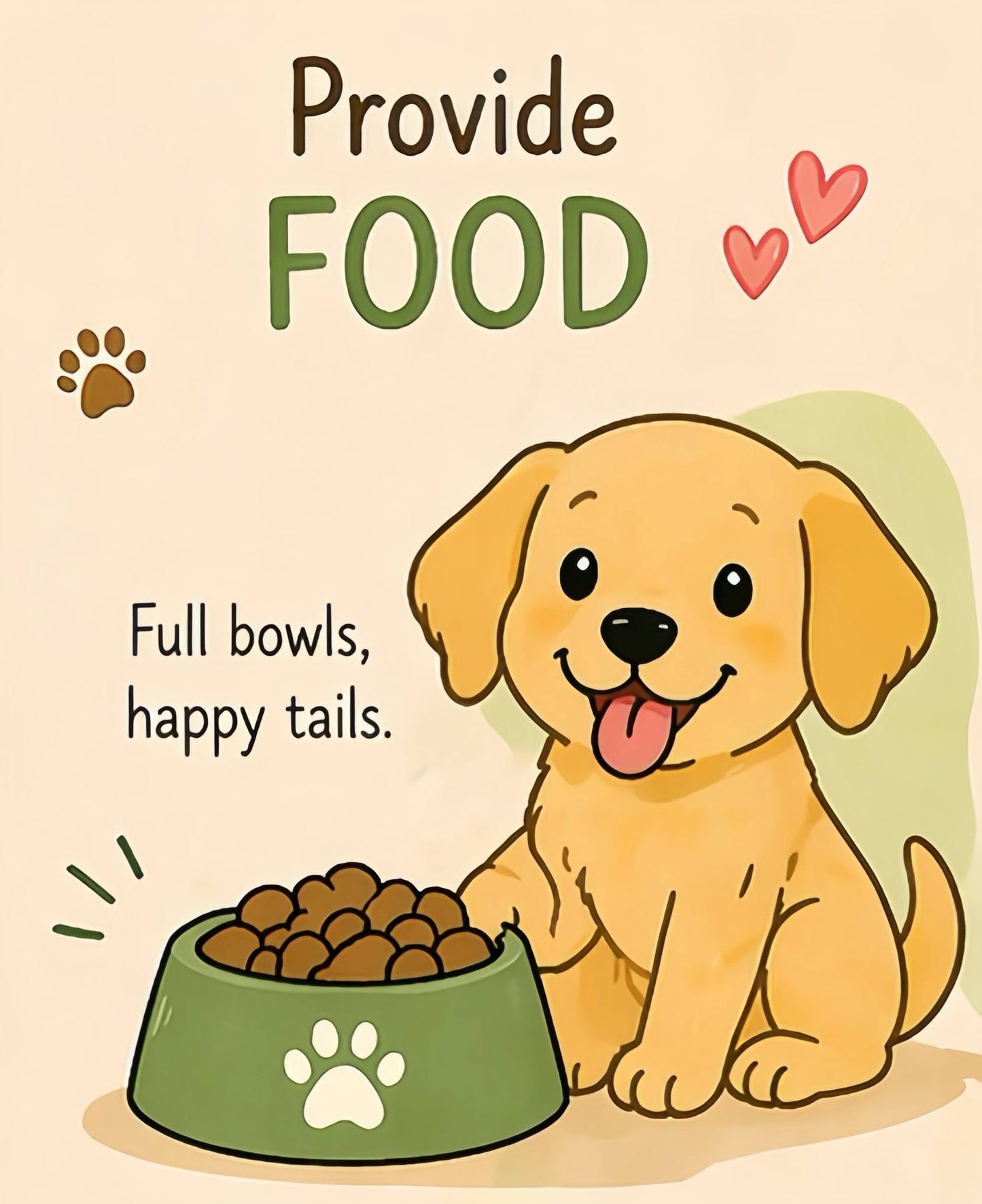 Food Digital Donation card