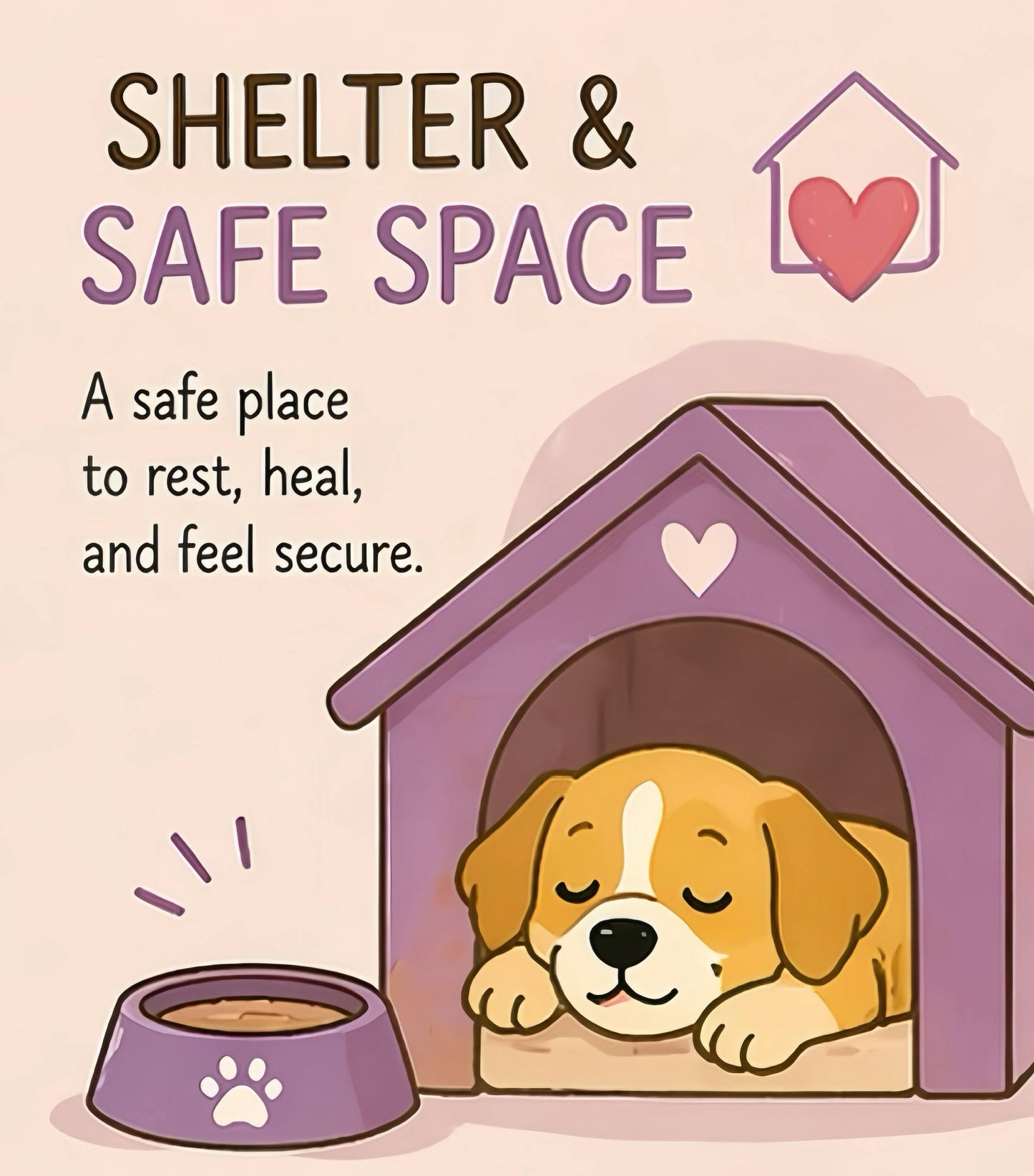 Safe Shelter donation card